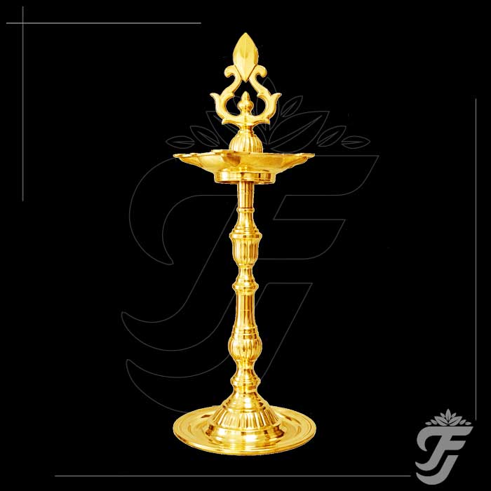 Kuthu Math BRASS KUTHU VILAKKU – Fresh Jasmines Online Store
