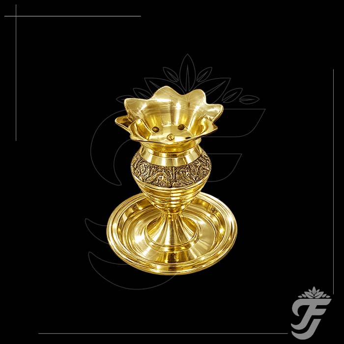 BRASS AGARBATTI STAND FANCY No. 2