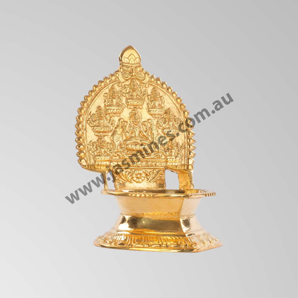 BRASS ASHTALAKSHMI VILAKKU