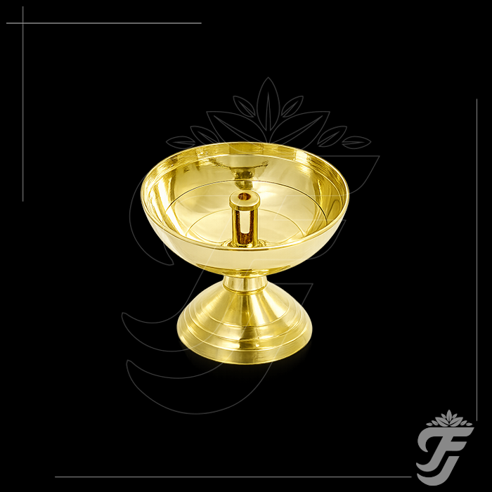 BRASS KUNDULU ROUND-3 INCH