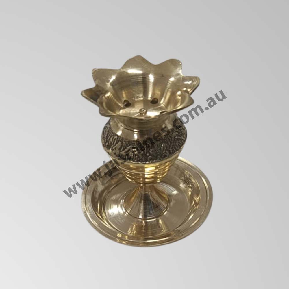 BRASS AGARBATTI STAND FANCY No. 1