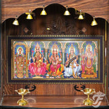 PHOTO FRAME WITH 5 GODS