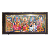 PHOTO FRAME WITH 5 GODS