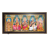 PHOTO FRAME WITH 5 GODS