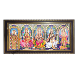 PHOTO FRAME WITH 5 GODS