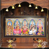 PHOTO FRAME WITH 5 GODS