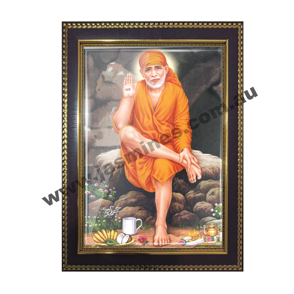PHOTO FRAME SRI SAI BABA - SMALL