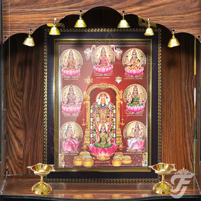 PHOTO FRAME ASHTALAKSHMI-BALAJI-1 - LARGE