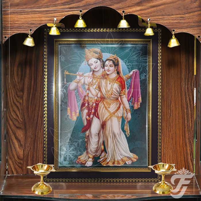 PHOTO FRAME RADHA KRISHNA - LARGE
