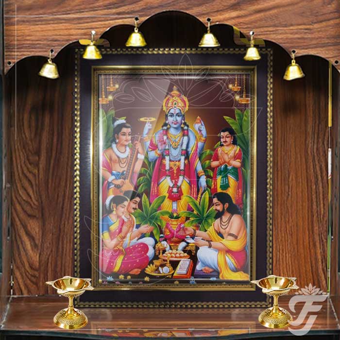 PHOTO FRAME SATYANARAYANA POOJA - LARGE