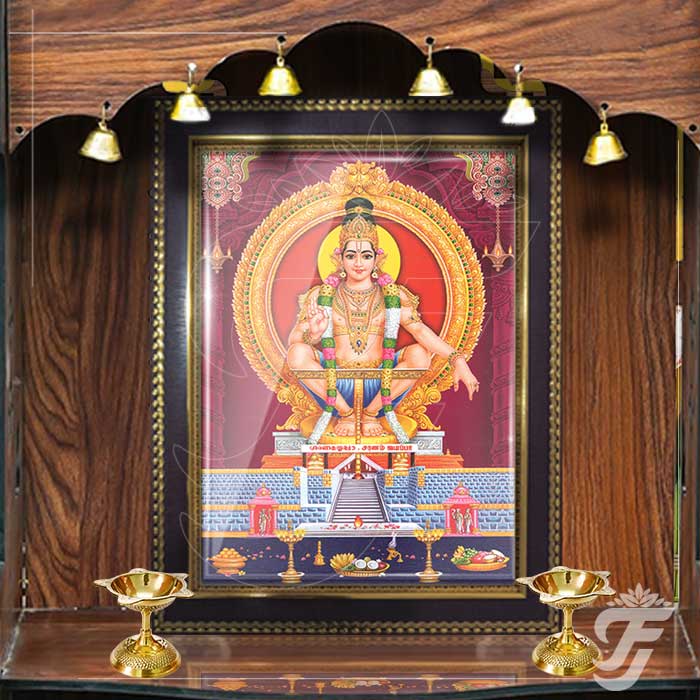 PHOTO FRAME SRI AYYAPPA SWAMY - SMALL