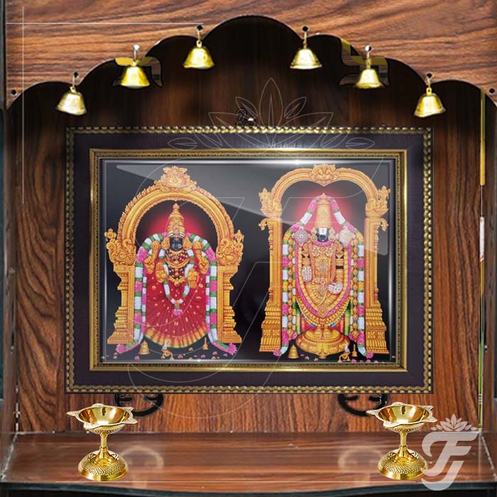 PHOTO FRAME PADMAVATHI & BALAJI - LARGE