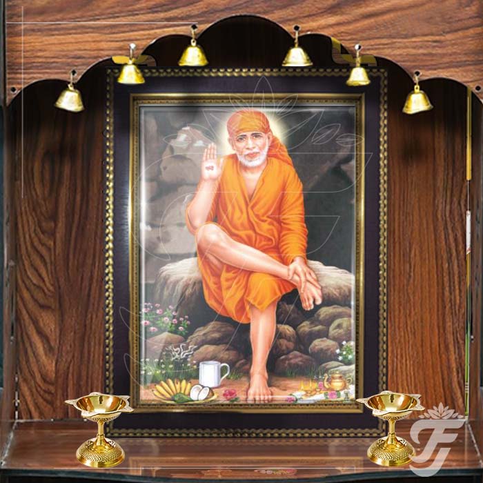 PHOTO FRAME SRI SAI BABA - SMALL