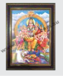 PHOTO FRAME-SRI SHIVA PARVATHI-SMALL