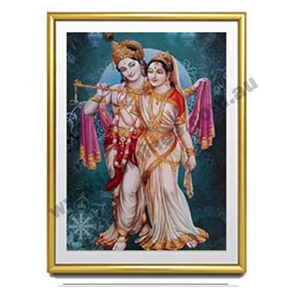 PHOTO FRAME RADHA KRISHNA - LARGE