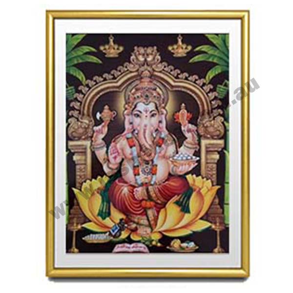 PHOTO FRAME SRI GANESH - LARGE