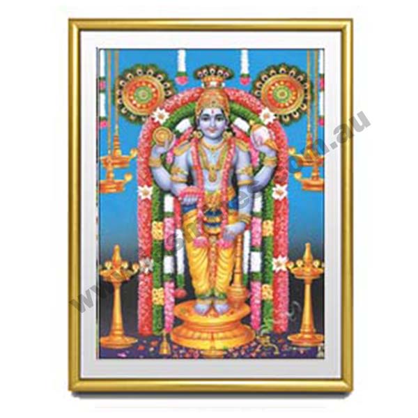 PHOTO FRAME SRI GURUVAYUR APPAN - SMALL