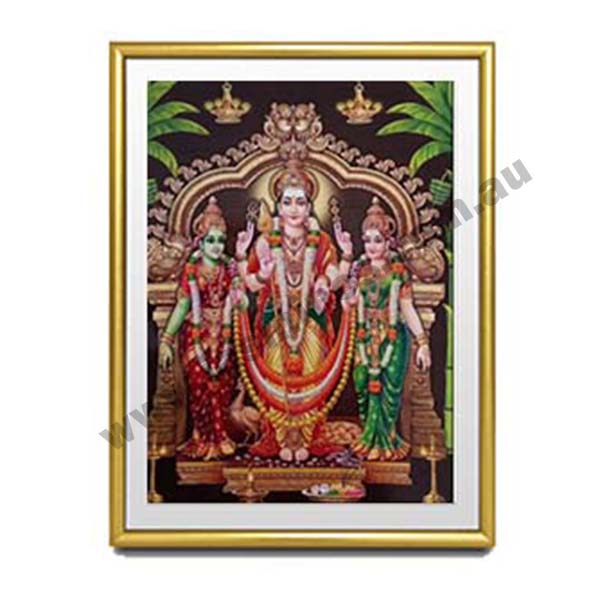 PHOTO FRAME SRI VALLI DEVYANI MURUGAN - LARGE