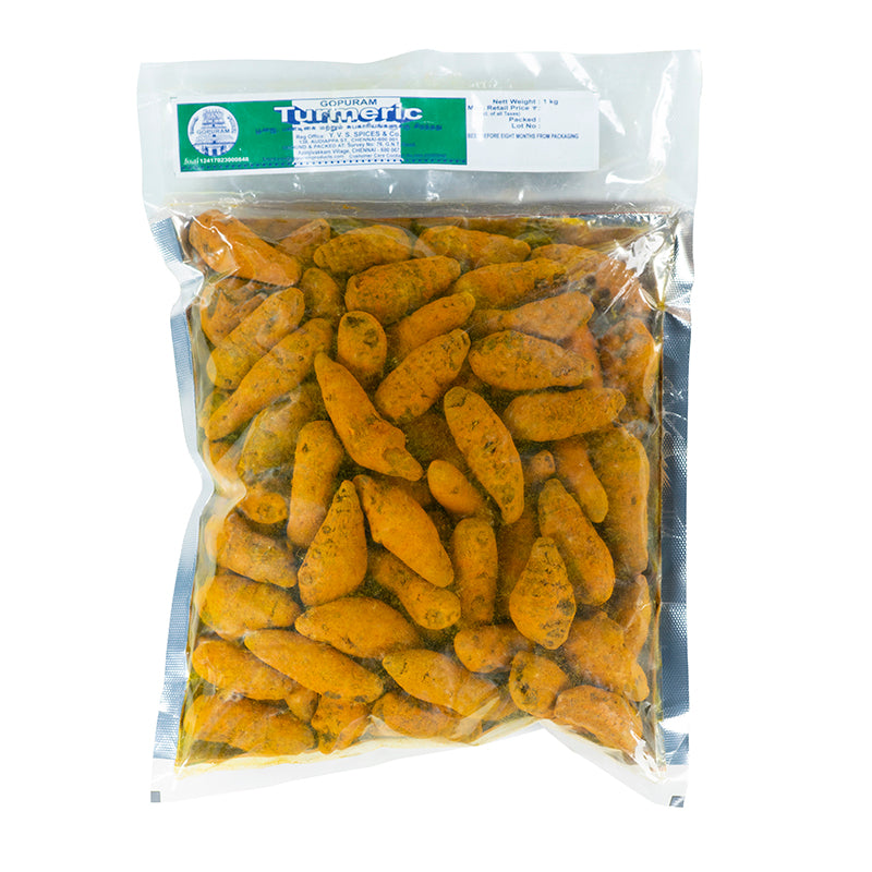 GOPURAM TURMERIC WHOLE ROUND - 1 KG