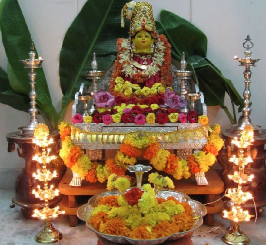 200 Lakshmi pooja ideas | goddess decor, festival decorations, diwali  decorations